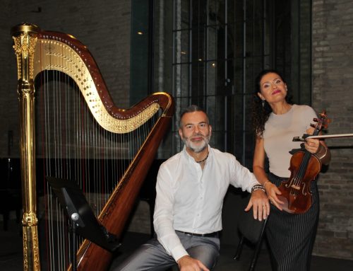 Il duo violino e arpa Mihaela Costea e Davide Burani domenica 18 ottobre apre la rassegna